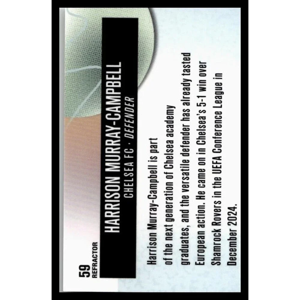 2025-26 Finest UEFA Club Competitions } Harrison Murray-Campbell Refractor